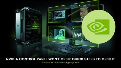 nvidia control panel doesn't open